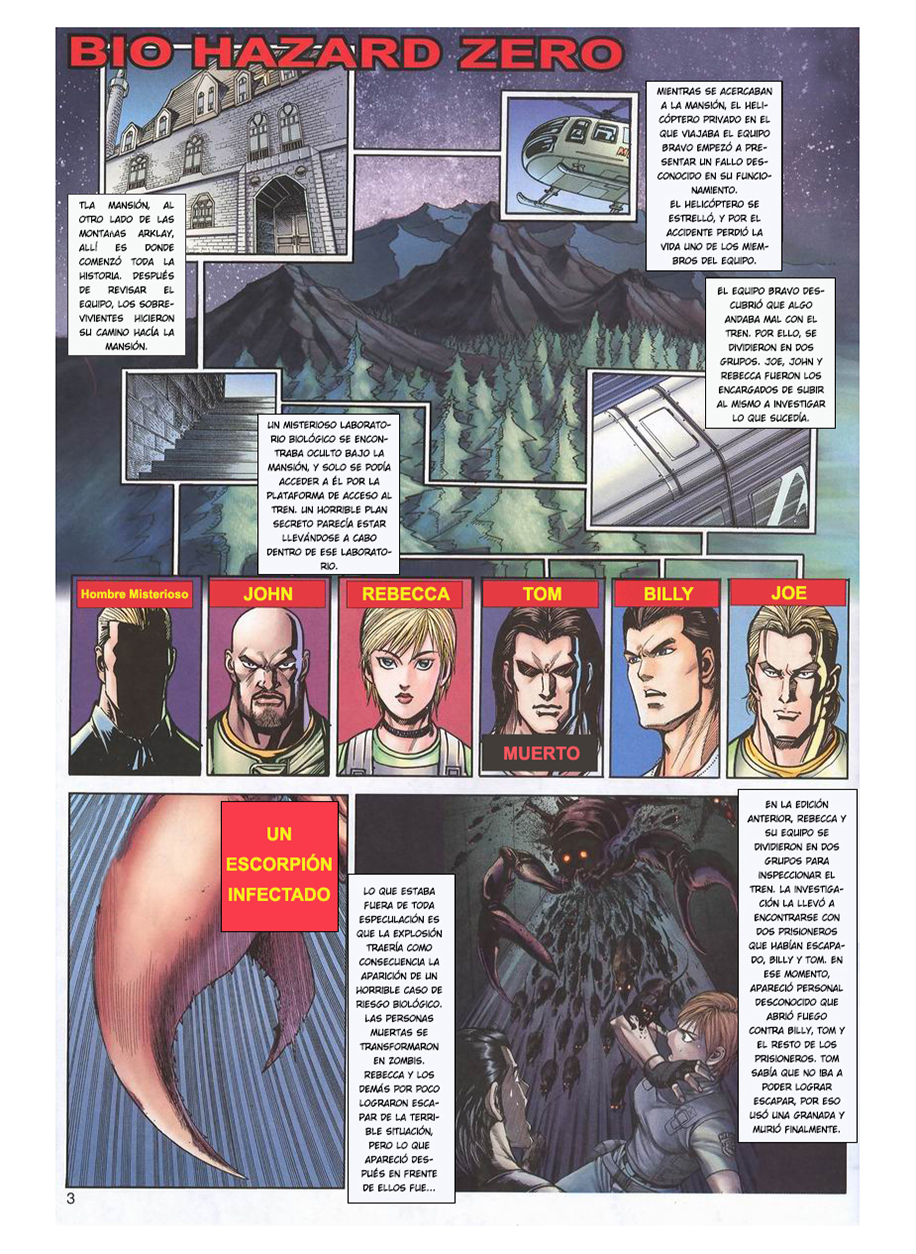 Resident Evil Center | Spanish & English source of RE